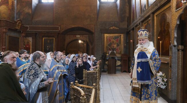 В Сретенском монастыре отметили престольный праздник