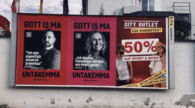 «Gott is ma untakemma»: Австрийские церкви запустили кампанию историй веры в Бургенланде