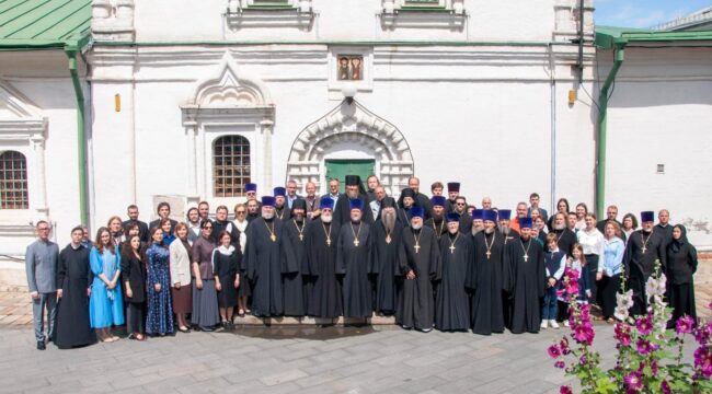 В Общецерковной аспирантуре и докторантуре прошёл выпускной