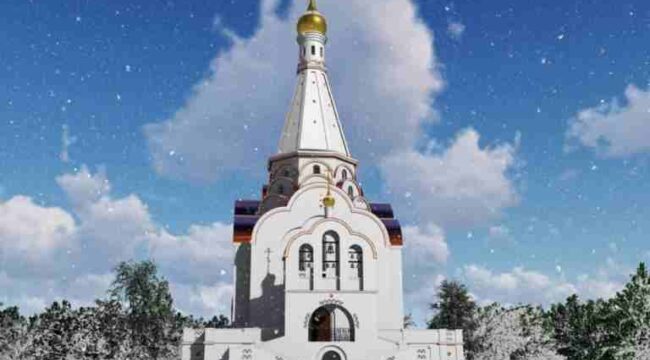 В Красной Пахре заложили храм Смоленской иконы Божией Матери