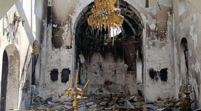 Введенский храм в Глушковском районе Курской области сгорел в результате атаки ВСУ