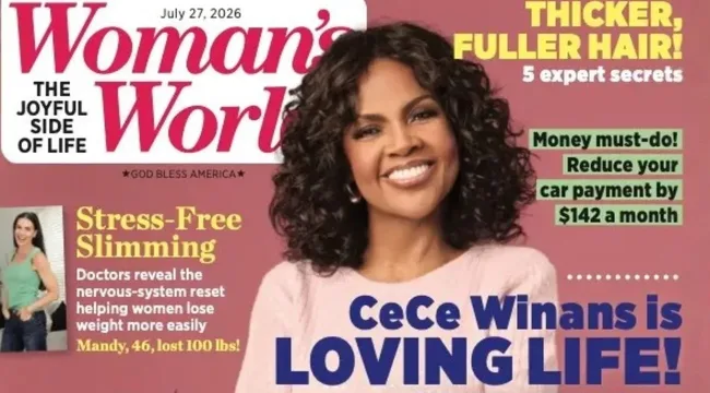 СеСе Уайнанс на обложке журнала Woman's World