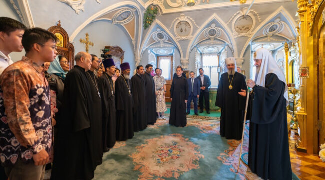 Патриарх Кирилл принял делегацию экзархата Юго-Восточной Азии