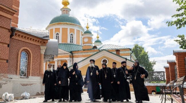 Состоялся паломнический визит в Россию делегации представителей египетского монашества