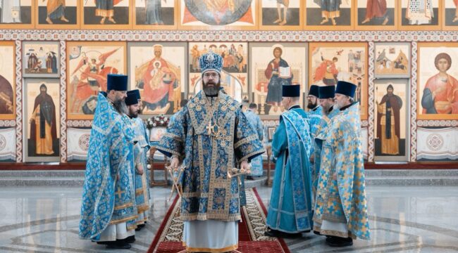 В Зеленограде впервые прошла архиерейская литургия в новом храме