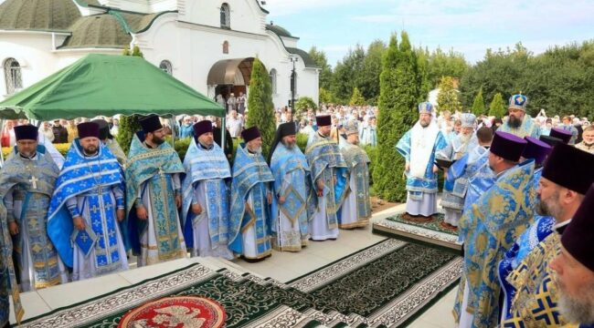 В Барколабовском монастыре отметили 385-летие со времени основания обители