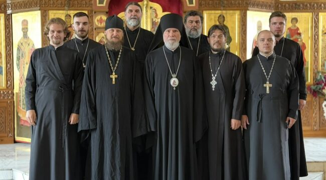Иеромонах Филарет (Зубов) посетил Кузбасскую митрополию с рабочим визитом