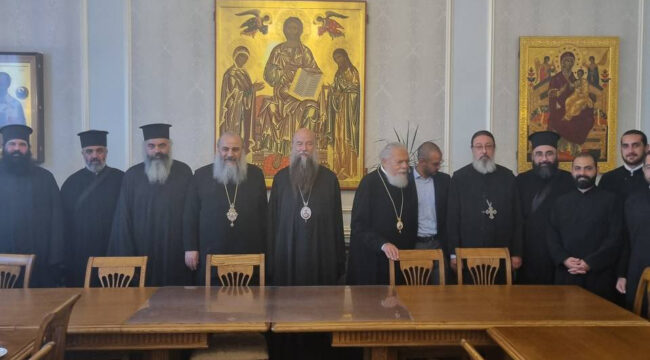 Делегация Антиохийского Патриархата с визитом в ПСТГУ