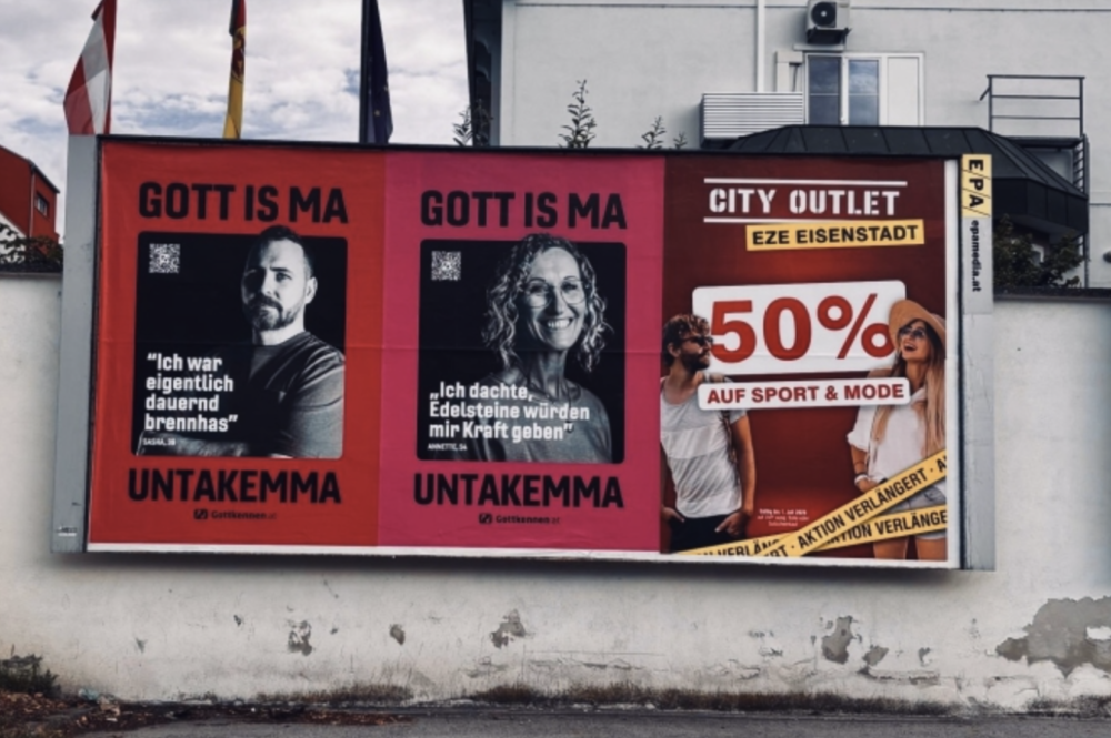 «Gott is ma untakemma»: Австрийские церкви запустили кампанию историй веры в Бургенланде