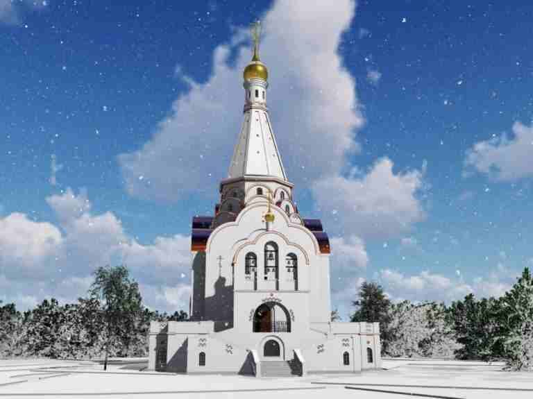 В Красной Пахре заложили храм Смоленской иконы Божией Матери