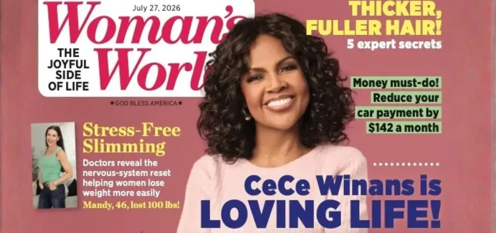 СеСе Уайнанс на обложке журнала Woman's World