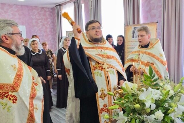 Церковная больница святителя Алексия открыла учебный класс в Горловке