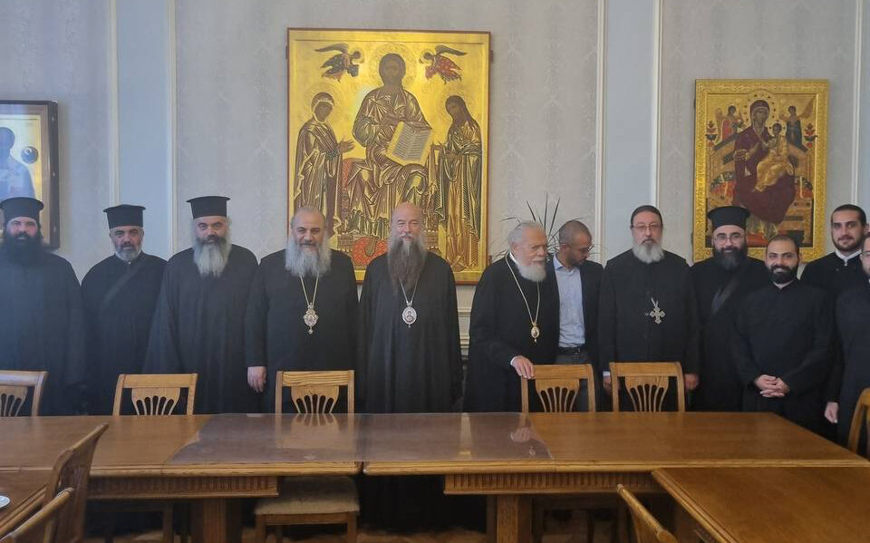Делегация Антиохийского Патриархата с визитом в ПСТГУ