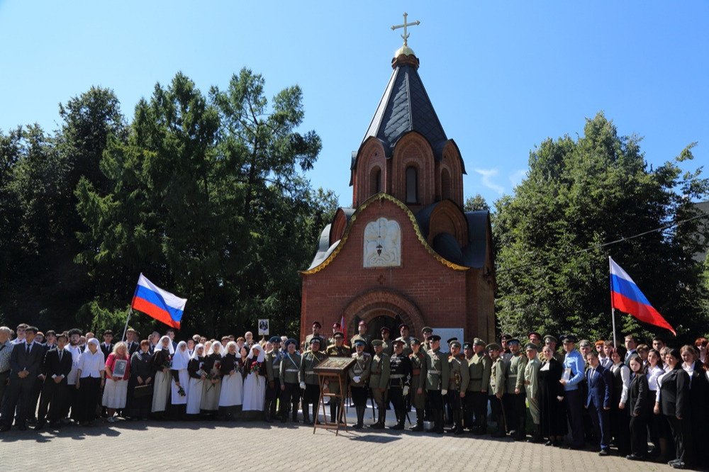 В Москве на Соколе почтили память воинов Первой мировой войны и подвиг солдатских жен