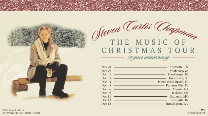 Стивен Кёртис Чепмен вернётся с туром The Music of Christmas в 11 городов в 2026 году