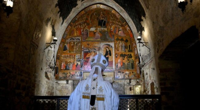 Визит Папы Льва XIV в Ассизи за одну минуту
