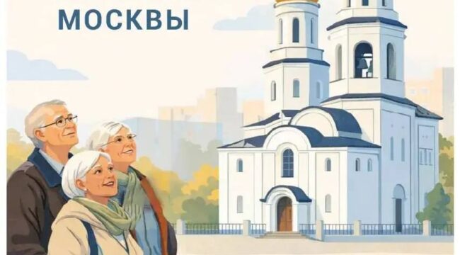 Социальный отдел епархии проводит экскурсии по столичным храмам для участников «Московского долголетия»