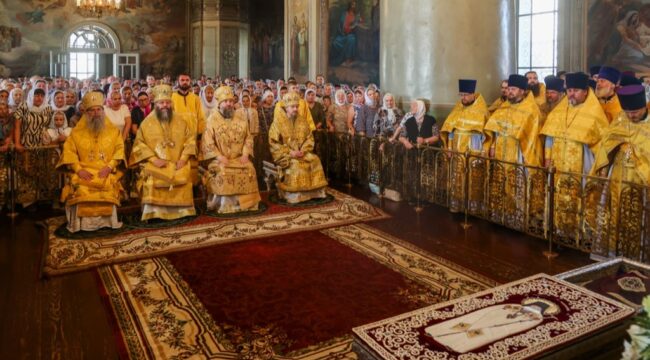 В Тамбове отметили день памяти святителя Питирима и Собора Тамбовских святых
