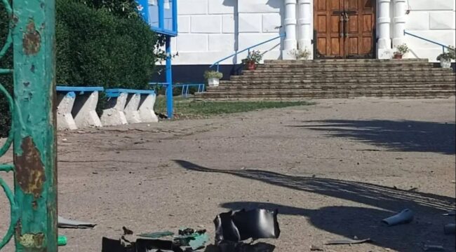 В Запорожской области дрон ВСУ врезался в ворота храма Рождества Пресвятой Богородицы