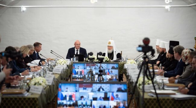Патриарх Кирилл возглавил совещание по развитию Соловецкого архипелага