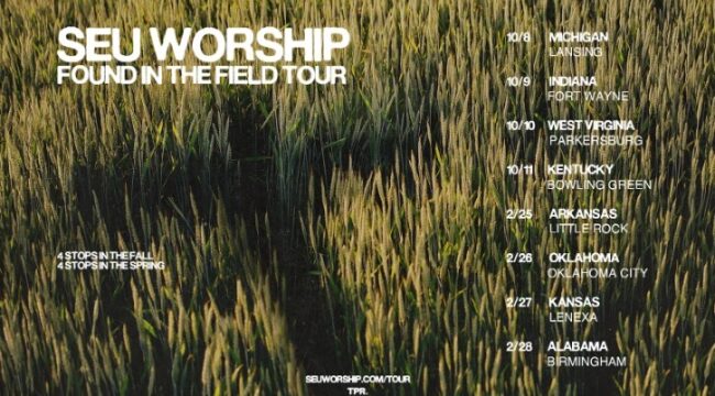 SEU Worship объявляет о туре The Found in the Field, который пройдет в восьми городах этой осенью и весной