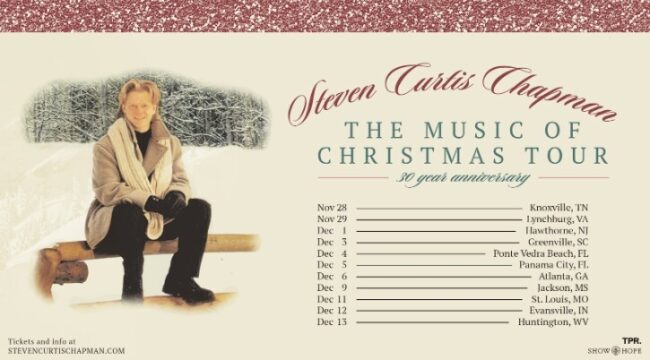 Стивен Кёртис Чепмен вернётся с туром The Music of Christmas в 11 городов в 2026 году