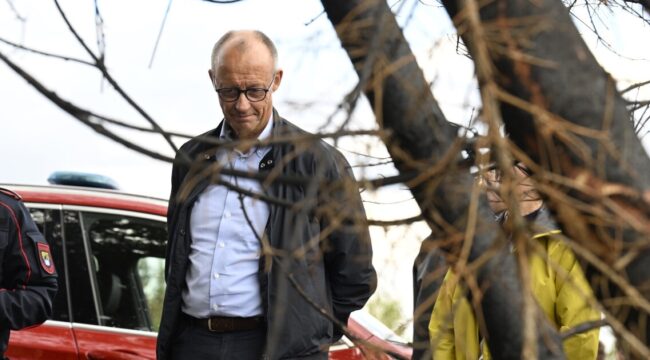 Мерц в зоне лесных пожаров: «Это изменение климата»