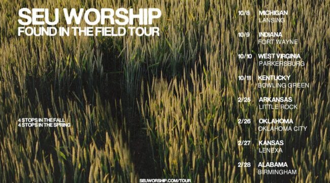 SEU Worship объявляет о туре The Found in the Field