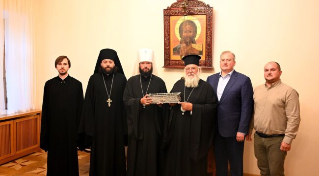 Митрополит Керкирский Нектарий посетил Россию с паломническим визитом