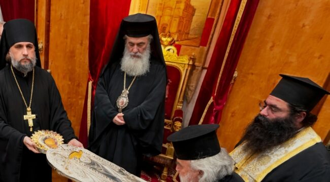 Копия Гефсиманской плащаницы будет передана в храм Старой Ладоги
