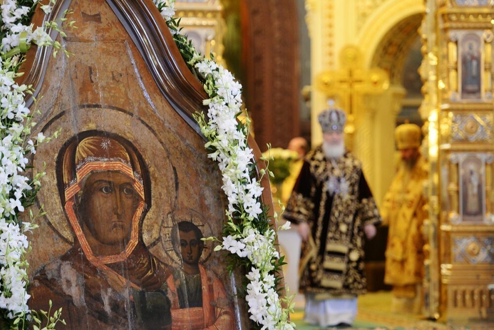 Смоленскую икону «Одигитрия» пронесут во главе Общемосковского крестного хода