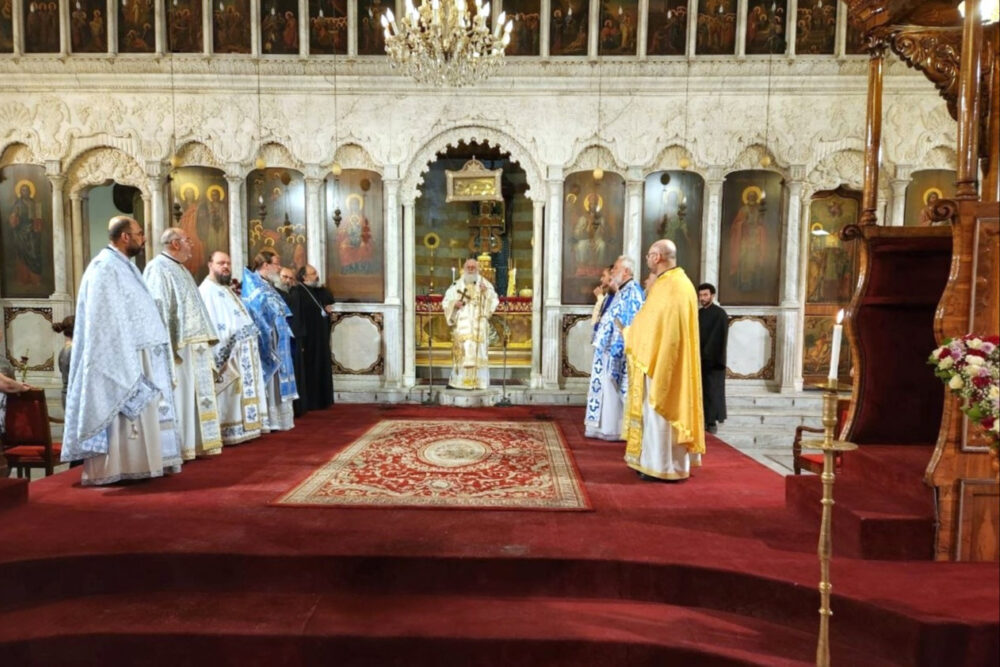 Представитель РПЦ сослужил Патриарху Антиохийскому в праздник Успения в Дамаске