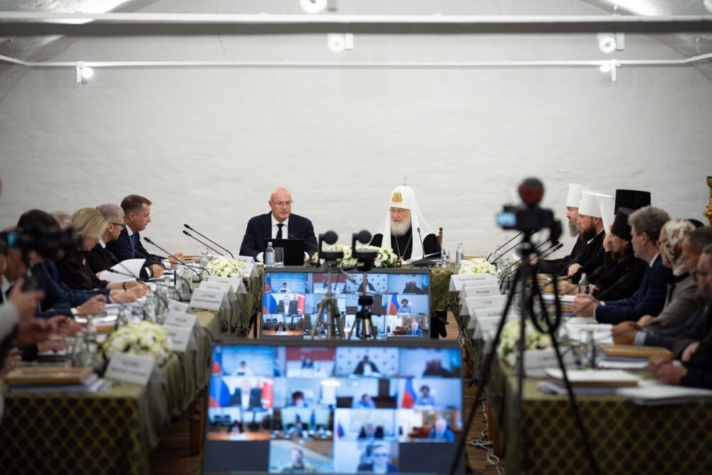 Патриарх Кирилл возглавил совещание по развитию Соловецкого архипелага
