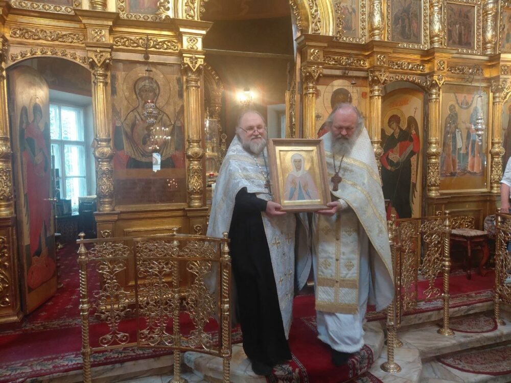 В храме Зосимы и Савватия в Гольянове верующие могут поклониться новому образу блаженной Валентины Минской