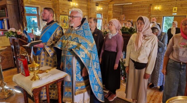 В храме Иосифа Волоцкого в Старом Беляеве совершено присоединение к Православию