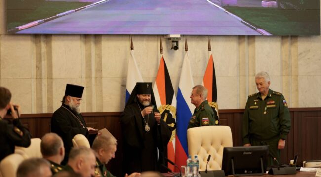 Управляющий Западным викариатством посетил Академию Генштаба