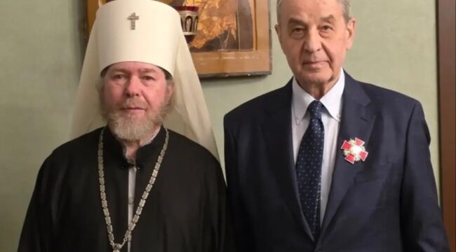 Александр Авдеев награжден орденом благоверного князя Александра Невского III степени