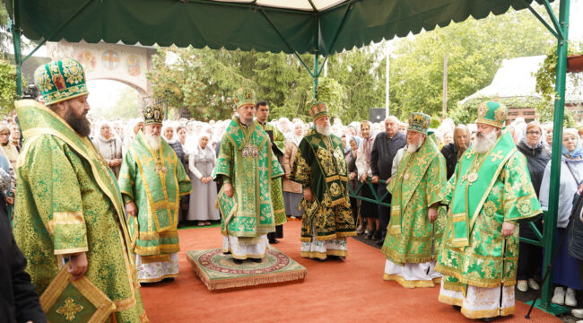 Патриарший экзарх всея Беларуси возглавил торжества в честь преподобномученика Афанасия Брестского