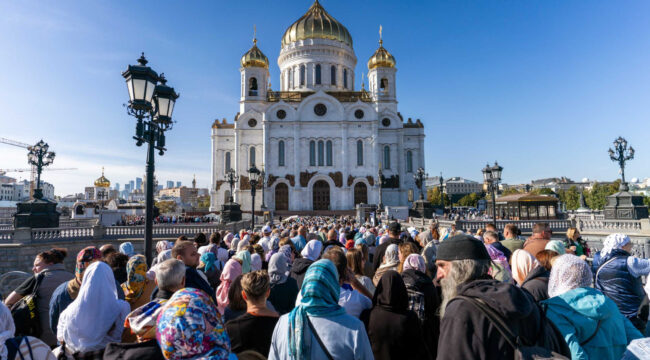 В Москве завершилось пребывание мощей святителя Спиридона Тримифунтского