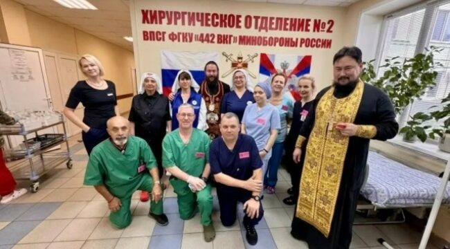 Епископ Зосима посетил белгородские госпитали и встретился с добровольцами гуманитарной миссии
