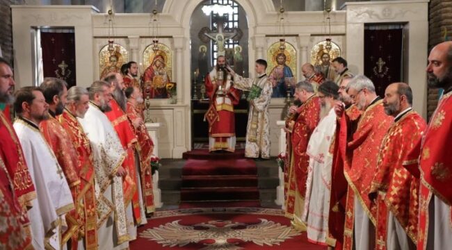 Настоятель подворья РПЦ сослужил Болгарскому Патриарху в День Софии
