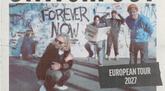 Группа Switchfoot расширяет тур Forever Now: концерты в Европе в 2027 году