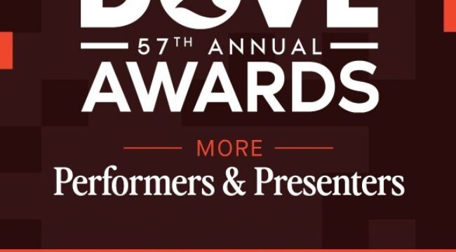 Объявлен окончательный состав участников 57-й ежегодной церемонии GMA Dove Awards