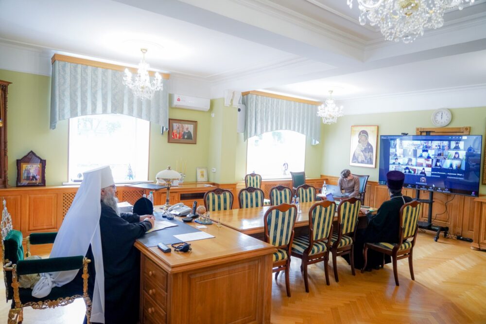 Комиссия Межсоборного присутствия обсудила вопросы монашеской жизни в формате видеоконференции