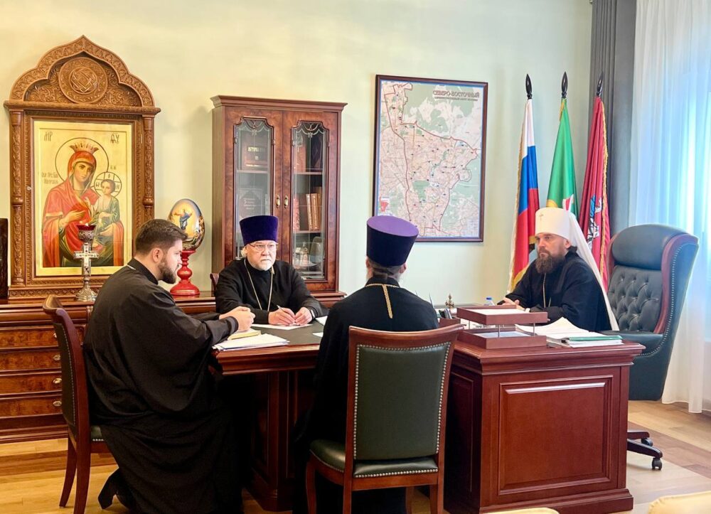 Митрополит Арсений провел совещание с благочинными Северо-Восточного викариатства