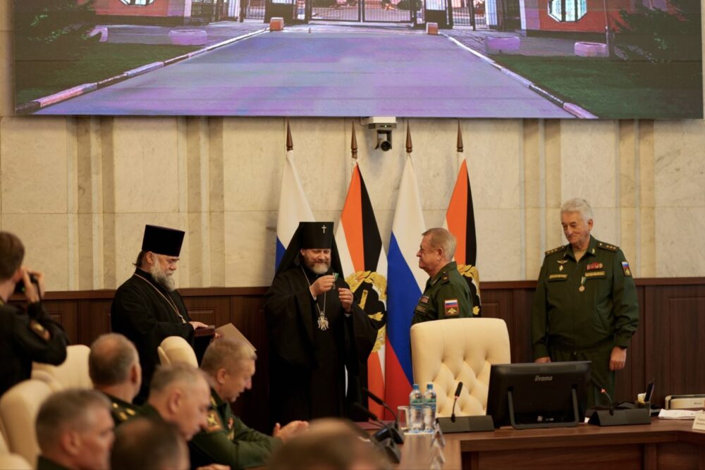 Управляющий Западным викариатством посетил Академию Генштаба