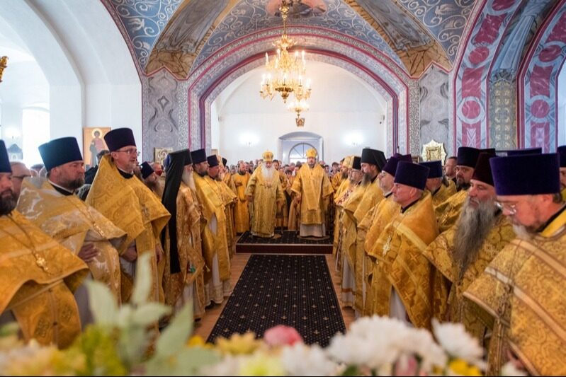 В Болхове молитвенно отметили праздник Собора Орловских святых