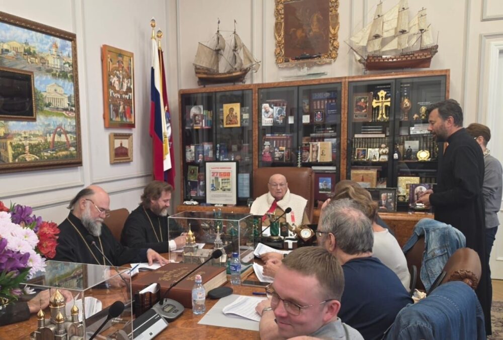 В Москве обсудили строительство храмов в Западном округе
