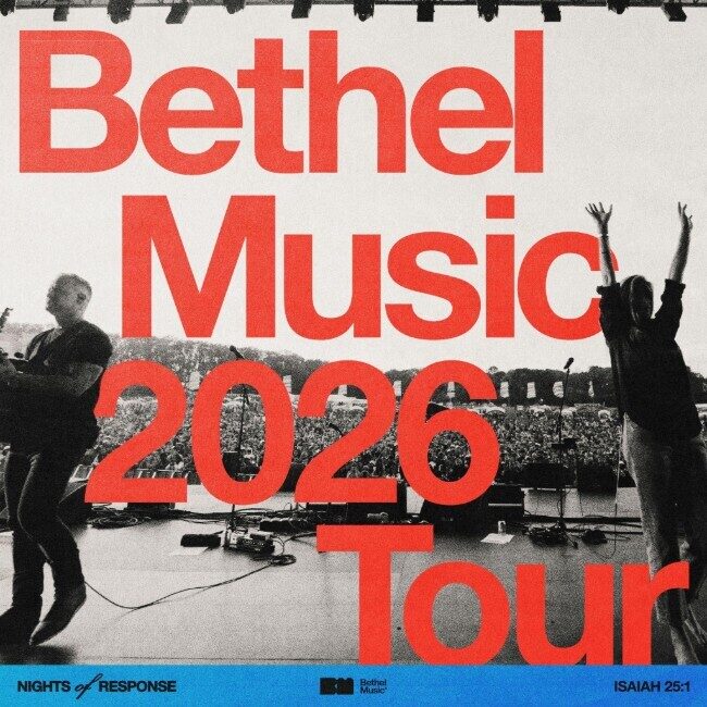 Bethel Music объявляет осенний этап мирового тура Nights of Response 2026