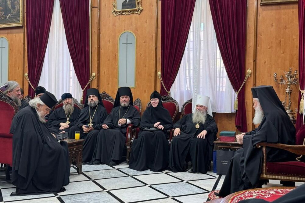 Митрополит Варсонофий встретился с Патриархом Иерусалимским Феофилом